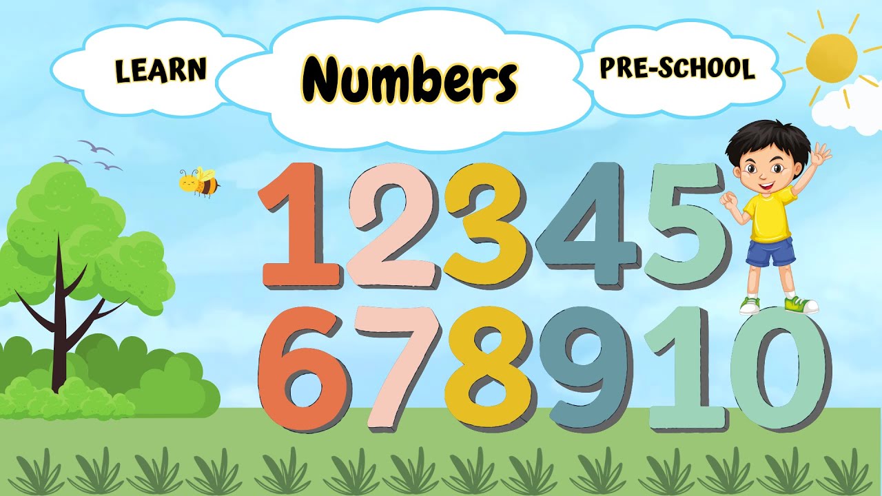 Learn Numbers For Kids Preschool Education Fun Kids Learning Youtube
