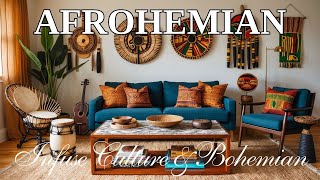 Afrohemian Living Room: Infuse Culture \u0026 Bohemian Style into Your Space