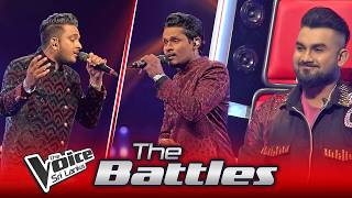 Amila \u0026 Pasindu | Santhana Susum (සන්තාන සුසුම්) | The Battles | The Voice Sri Lanka