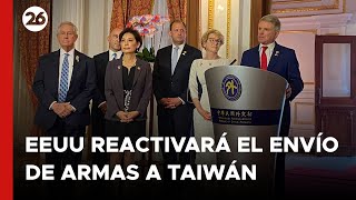 ASIA | Congresistas de EEUU prometieron a Taiwán reactivar el envío de armas