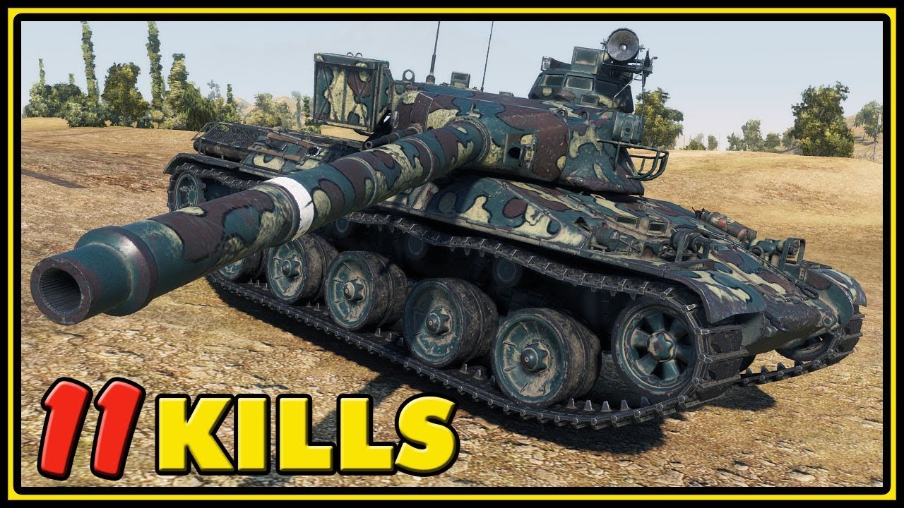 AMX 30 B - 11 Kills - World Of Tanks Gameplay - YouTube