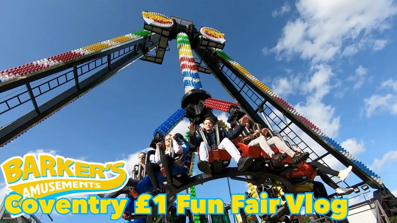 Barker’s £1 Fun Fair Vlog | Coventry Hearsall Common | September 2020 ...