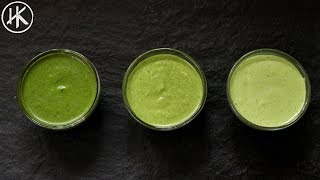 Indian Green Chutney (3 Ways) | Keto Recipes | Headbanger's Kitchen