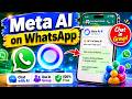 How to Use Meta AI on WhatsApp Group Chat | Chat with Meta AI Easily