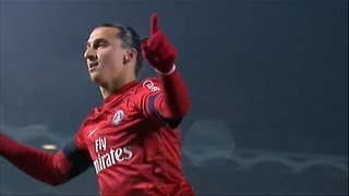 Goal Zlatan IBRAHIMOVIC (43') - Girondins de Bordeaux - Paris Saint-Germain (0-1) / 2012-13