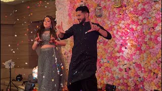 Sangeet dance performance | Ghaghra song dance | North Indian wedding dance | Couple dance
