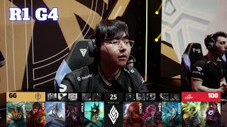 100 vs GG - Game 4 | Round 1 Playoffs S12 LCS Spring 2023 | 100 Thieves vs Golden Guardians G4