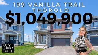 SOLD FIRM! 199 Vanilla Trail, Thorold | $1049,900