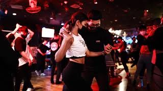 제이케이(라틴바이브) \u0026 나디아(라벨라디아)  바차타 센슈얼 Bachata Social at Bonita 보니따