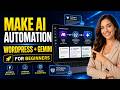 How to use Make AI Automation with WordPresss and Google Gemini AI for Beginners?