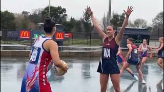 Gisborne v Sandhurst final quarter round11 - 2024 BFNL A grade netball