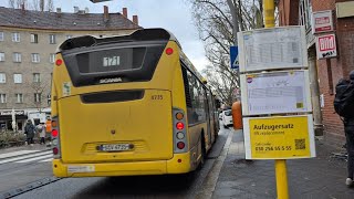 Bus Berlin | Mitfahrt im kompl. 171E von U Rudow bis S Sonnenallee/Saalestraße im Scania GN18 4735