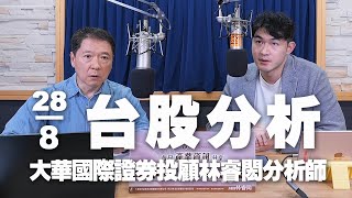 '24.08.28【財經一路發】大華國際證券投顧林睿閎分析師台股分析