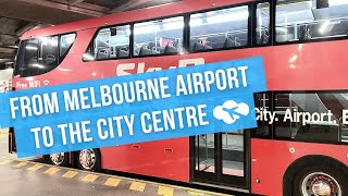 Getting from Melbourne Tullamarine Airport to the City Centre | A Comprehensive Guide | SkyBus