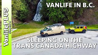 Vanlife - Waking up on the Trans Canada Highway