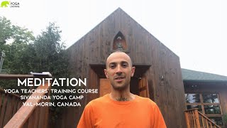 YOGA FOR FULL BODY RELAXATION | MEDITATION | SIVANANDA TEACHERS TRAINING COURSE VAL-MORIN CANADA