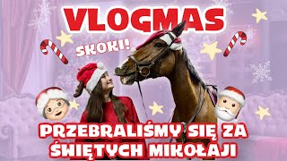 VLOGMAS #7 | PRZEBRALIŚMY SIĘ ZA ŚWIĘTYCH MIKOŁAJI NA TRENING SKOKOWY🎅🏻🤶🏻❄️