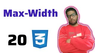 20 css width vs max-width explained | css layout tutorial