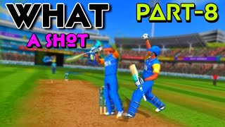 What A Shot 😉| Part-8 | Amazing cricket shots| #Shorts