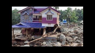 Pathaar town kavalappara nilambur after flood 2019