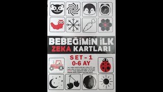 0-6 AY BEBEK ZEKA KARTLARI (MÜZİKLİ)