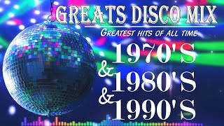 Disco Greatest Hits 80s 90s Medley - Flashback Disco Songs Legends - Golden Hits