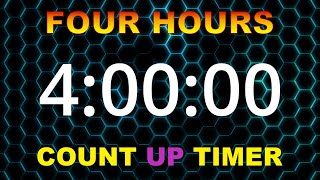 4 Hour (240-Minute) Count Up Timer with Alarm