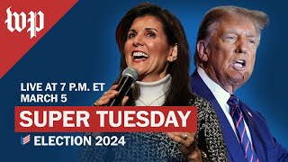 Super Tuesday live election results - 3/5 (FULL LIVE STREAM)