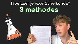 Hoe Leer Je Voor Scheikunde? | 3 methodes