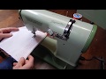 Elna Supermatic How to Thread, Changing Cams, Case Features, Buttonhole and Shirt Hemming