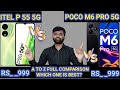 itel p55 5g vs poco m6 pro 5g full comparison | itel vs poco