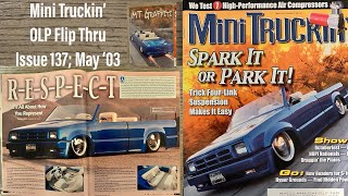 Mini Truckin Magazine Issue 137; May 2003