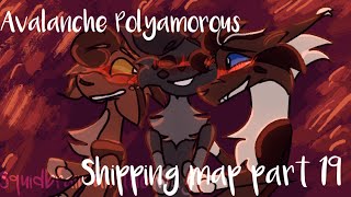 Avalanche Polyamorous Shipping Map Part 19 (Leafpool X Ashfur X Hawkfrost)