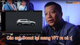 Chưa xong VF8, các anh Donut lại mang VinFast VF7 của mình ra cà :(