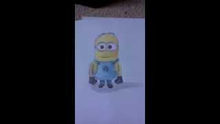 Despicable Me 2-Minion Drawing