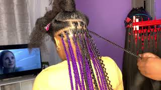 HOW TO : BOHO | BOHEMIAN KNOTLESS PEAK-A-BOO | PROTECTIVE HAIRSTYLE