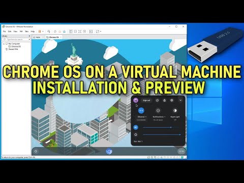 Chrome OS on a Windows Virtual Machine Installation and Preview 2020