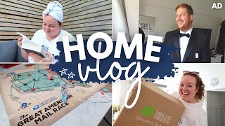 HOME VLOG! 🏡 movie reviews, summer books, favourite board game, cooking & Bonnie's gotcha day 🐾📚 AD