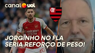 FLAMENGO: JORGINHO SERIA REFORÇO DE PESO, FORMARIA QUARTETO COM GERSON, ARRASCAETA E DE LA CRUZ