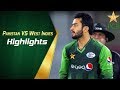 Pakistan VS West Indies Highlights | PCB