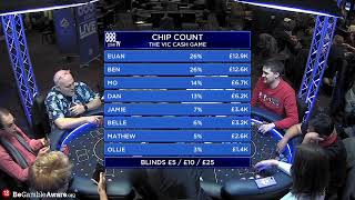 888Live London at The Vic - Cash Game Live Stream