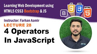 Lecture 28: 4 Operators In Java Script