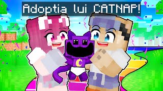 Eu si INSANITY l-am ADOPTAT pe CATNAP in Minecraft!