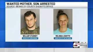 VIDEO: Mother and son arrested after Berkeley Co. pursuit caught on camera