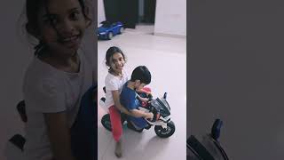 How to Ride a Bike: Ishita Teaches Her Brother the Basics!