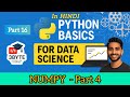 Python NumPy Tutorial — Inspecting Arrays: shape, ndim, size & dtype (int32, float64, astype)