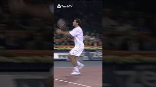 Pete Sampras With Some OUTRAGEOUS Dunks 🏀