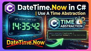 DateTime.Now in C# | Use A Time Abstraction