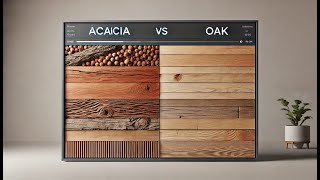 Acacia vs Oak : Which Wood is Best for Your Builds? 🌳 | Minecraft Wood Comparison