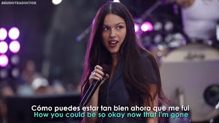 Olivia Rodrigo - drivers license // Lyrics + Español // Live From The Today Show